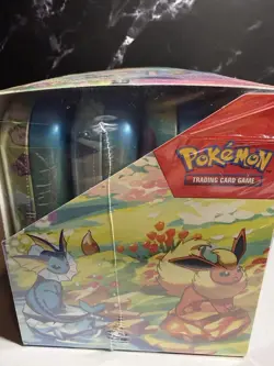 Pokemon TCG Prismatic Evolutions Sealed Mini Tin Display Case - Brand New - Image 4