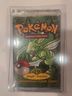 Pokemon Jungle Booster Pack -Rare 1999- Scyther Art -Factory Sealed - As Is - Image 1