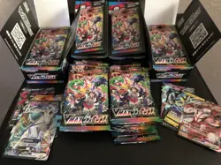 Opened 4 Pokemon TCG Sword Shield High Class Pack VMAX Climax BULK Read Below 4521329322698 - Image 2