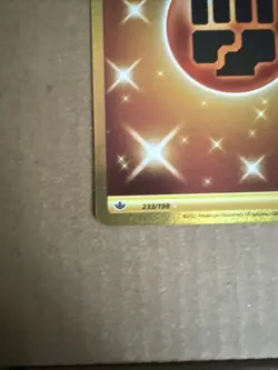 Pokemon Chilling Reign Fighting Energy GOLD SECRET RARE Card 233/198 Clean - Image 2