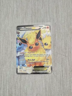 Pokemon Flareon EX Full Art RC28-32 Generations Radiant Collection DMG - Image 1