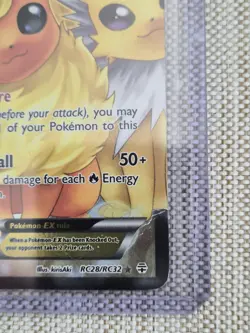 Pokemon Flareon EX Full Art RC28-32 Generations Radiant Collection DMG - Image 3