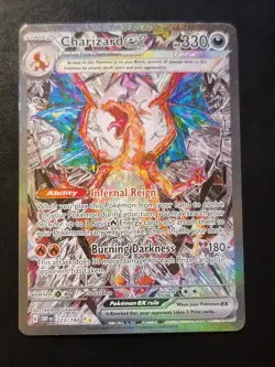 Pokemon Card TCG: S&V Obsidian Flames - Charizard ex SIR 223/197 - NM/M - Image 1