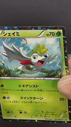 [MP] Shaymin 233/BW-P Promo Pokemon Card Japanese - Image 2