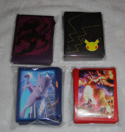 (4) 65ct each Pokemon Card Sleeves New Sealed - Image 1