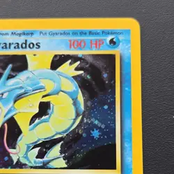 1999 Pokemon Gyarados Base Set 2 Holo Rare 7/130 - Image 4