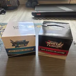 ✅Pokemon TCG White Flare/Black Bolt Tech Sticker Collection Sealed Case Bundle✅ - Image 2