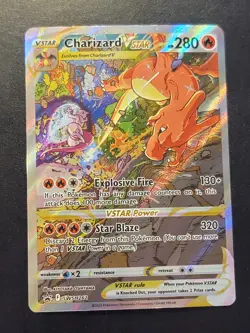 Pokemon TCG - Charizard VSTAR SWSH262 Sword & Shield Promo Holo Alt Art | NM - Image 1