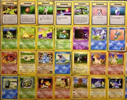 VTG Pokemon [54] Cards-ALL UNIQUE-Many Sets-OG SHADOWLESS/Gym Heroes + (Pokemon) - Image 4