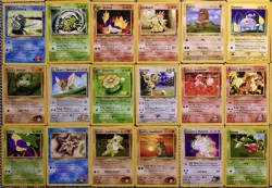 VTG Pokemon [54] Cards-ALL UNIQUE-Many Sets-OG SHADOWLESS/Gym Heroes + (Pokemon) - Image 5