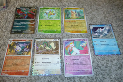 Lot of 4 Sealed Packs Pokemon Trading Card Game Match Battle w/ 26 Extra Cards - Image 5