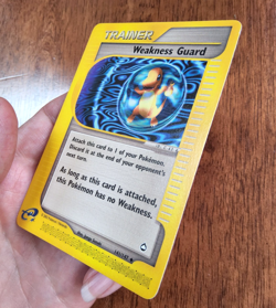 Pokemon TCG Weakness Guard #141/147 Trainer CCG Aquapolis NM Bubble Charmander - Image 4