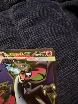 Pokemon TCG Mega-Charizard-EX Evolutions Holo Full Art Ultra Rare - Image 2