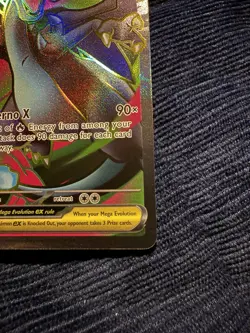 Pokemon TCG Mega-Charizard-EX Evolutions Holo Full Art Ultra Rare - Image 5