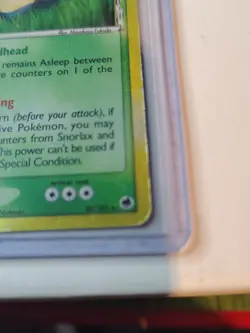 Snorlax (Delta Species) 10/101 pokemon cards TCG Dragon Frontiers Holo - Image 3