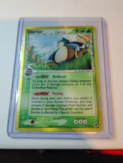 Snorlax (Delta Species) 10/101 pokemon cards TCG Dragon Frontiers Holo - Image 4