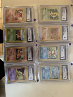 Pokemon Graded Card Lot Of 8 - Image 1