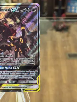 Pokemon TCG Umbreon & Darkrai GX SM241 Tag Team Promo Card Sun & Moon Free Ship! - Image 4