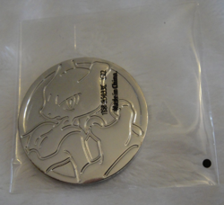 Pokemon Mewtwo Silver Collectible Coin Souvenir Rare , Never out of package - Image 1
