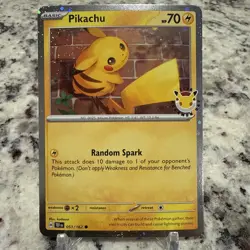 🔥 Pokemon TCG Pikachu 051 /162 Stamped 2026 Pokemon Day Promo 🔥 - Image 1