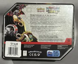 Pokemon Paldean Fates Shiny Charizard ex Tin - Charizard Artwork - Sealed - Image 2