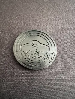 Manaphy Blue Coin Cracked Ice Holographic Pokemon TCG Exclusive Rare Flip Coin - Image 2