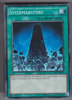 YU-GI-OH Systemabsturz Super Rare OP02-DE009 - Image 1
