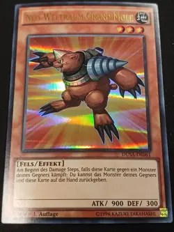 Neo-Weltraum Grand Mole DUSA-DE061 Ultra Rare Deutsch NM YUGIOH - Image 1