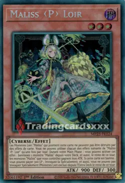 Yu-Gi-Oh! Maliss <P> Loir : PSE MP25-FR124 - Image 1