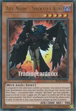 Yu-Gi-Oh! Aile Noire - Sirocco l'Aube : UR BLCR-FR058 - Image 1
