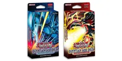 YuGiOh Both Egyptian God Structure Decks | One of Each Obelisk and Slifer Bundle - Image 1