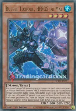 Yu-Gi-Oh! Bubble Toxique, HEROS du Mal : UR SUDA-FR001 - Image 1