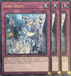 3x Trap Holic Playset - Yugioh Ultra Rare Duelist's Advance DUAD - Image 1