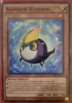 YuGiOh Rainbow Kuriboh 1st Edition SR01-EN022 - Image 1