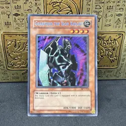 Yugioh Gearfried The Iron Knight BPT-012 Secret Rare LP - Image 1