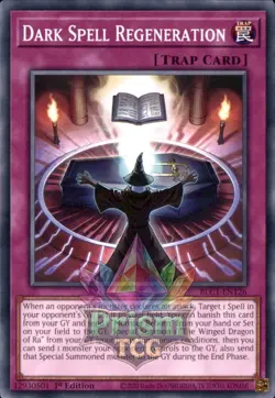 1st Ed Dark Spell Regeneration BLC1-EN126 Yugioh - Image 1