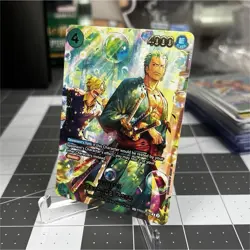Roronoa Zoro PRB02-006 SP Alternate Art Azure Sea's Seven One Piece Card English - Image 1