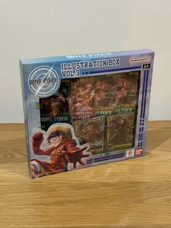 NEW SEALED ONE PIECE TCG IB03 - ILLUSTRATION BOX VOL 3 VOLUME 3 ENGLISH - Image 1
