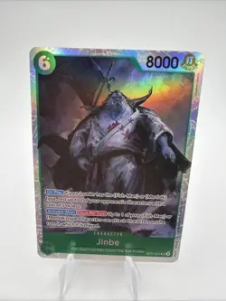One Piece Jinbe A Fist of Divine Speed #OP11-031 Super Rare TCG - Image 1