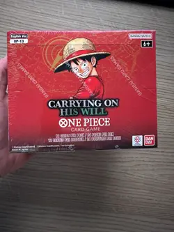 OP-13 Carrying On His Will Booster Box - One Piece CCG - Brand New & Sealed ✅ - Image 1