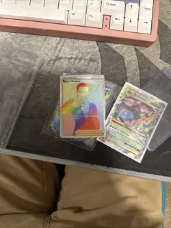 Boss's Orders 200/192 Pokemon Rebel Clash Secret Rare Rainbow Near Mint NM/MT - Image 3