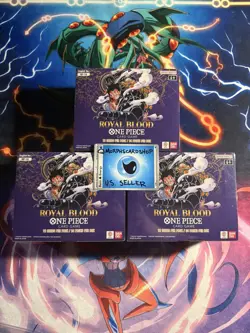 One Piece TCG - OP10 Royal Blood Booster Box - SEALED - English Vers. - 2025 - Image 1