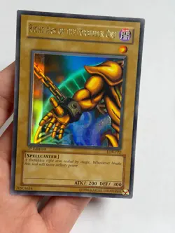 Yugioh Right Arm of the Forbidden One LOB-122 Ultra Rare 1st Edition FOIL LINE L - Image 3