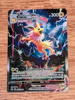 Pokemon Jolteon VMAX SWSH184 Black Star Promo Alternate Art NM/Mint - Image 1