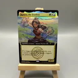 Katara the Fearless Magic the Gathering x Avatar SDCC 2025 Promo Card - Image 1