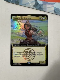 SDCC 2025 Magic The Gathering X Avatar Katara The Fearless Promo Card - Image 2
