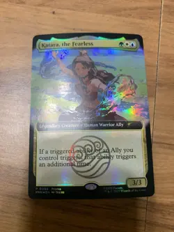 Magic The Gathering X Avatar Katara The Fearless FOIL Promo Card SDCC 2025 - Image 1