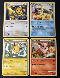 Pokemon Eevee & Vaporeon & Jolteon & Flareon Eeveelutions Call of Legends Set - Image 1