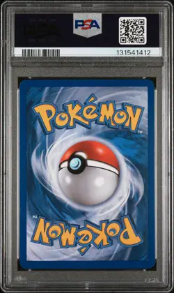 2011 POKEMON CALL OF LEGENDS #52 VAPOREON-REVERSE FOIL PSA 7 - Image 2