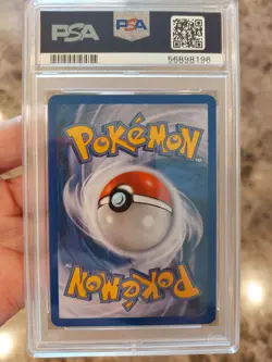 PSA 7 NM 2011 POKEMON CALL OF LEGENDS SET VAPOREON REVERSE HOLO CARD 52/95 - Image 2